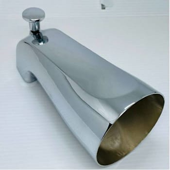 Image for Maintenance Warehouse® Zinc Tub Spout With Diverter- 1/2 In. FIP Chrome (6-Pack) from HD Supply