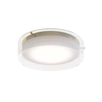 Image for Afx Studio 16" LED Flush Mount, Adjustable Cct, Satin Brass from HD Supply