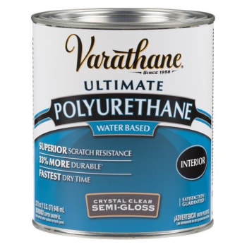 Image for Rust-Oleum Varathane® Ultimate Poly, Water Based, Semi-Gloss, 1 Quart, Case Of 2 from HD Supply