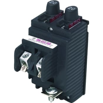 Image for Connecticut Electric & Switch Pushmatic 20 Amp 120 Volt 2-Pole Bolt-On Circuit Breaker from HD Supply