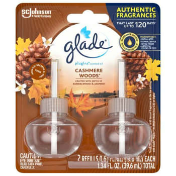 Image for Glade® Cashmere Woods® Scented Oil Plug-In Air Freshener Refill (6-Case) from HD Supply