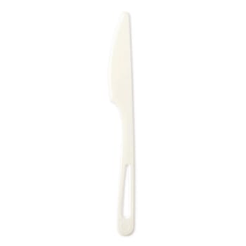 Image for World Centric Tpla Compostable Cutlery Knife 6.7" In White Case Of 1000 from HD Supply
