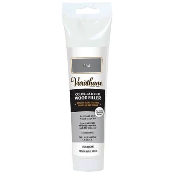 Image for Rust-Oleum Varathane® Wood Filler, Gray, 3.5 Oz. Tube, Case Of 4 from HD Supply
