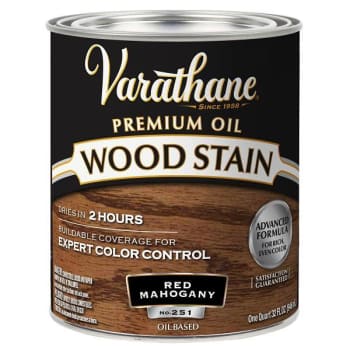Image for Rust-Oleum Varathane® Premium Wood Stain, Red Mahogany, 1 Gallon, Case Of 2 from HD Supply