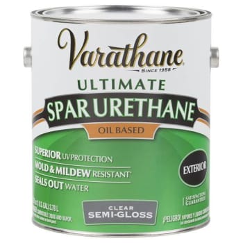 Rust-Oleum Varathane® Ultimate Spar Urethane Finish, Semigloss, 1 Gal, Case Of 2