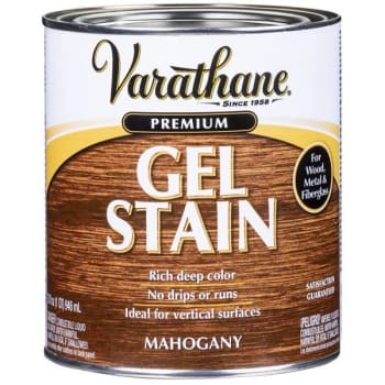 Image for Rust-Oleum Varathane® Premium Gel Stain, Red Mahogany, 1 Quart, Case Of 2 from HD Supply
