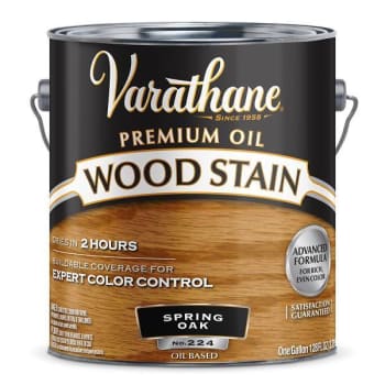 Image for Rust-Oleum Varathane® Premium Wood Stain, Spring Oak, 1 Gallon, Case Of 2 from HD Supply