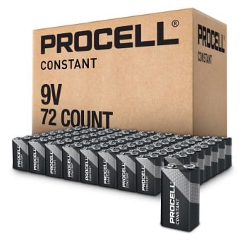 Image for Duracell® Procell® Constant 9V Alkaline Battery (72-Case) from HD Supply