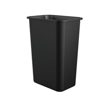 Image for Suncast Commercial 10 Gal. Desk-Side Resin Trash Can - Black from HD Supply