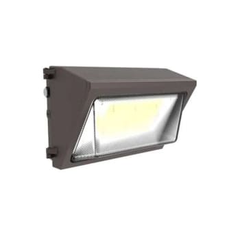 Halco Proled Select Wallpack With Photocell, Selectable 70w - 100w & Cct, Bronze