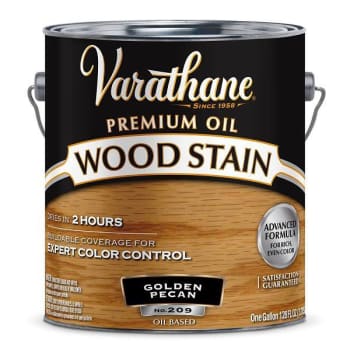 Rust-Oleum Varathane® High Solid Wiping Stain, Golden Pecan, 1 Gallon, Case Of 2