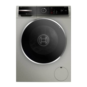 Image for Bosch 800 Series 2.4 Cu. Ft Stackable Front Load Washer In Pearl Steel from HD Supply
