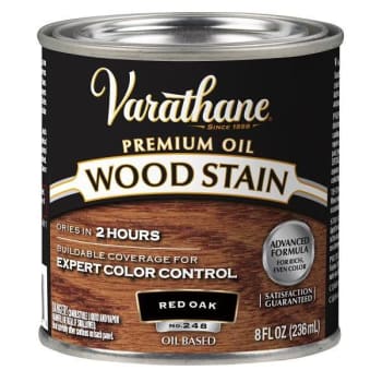 Rust-Oleum Varathane® Premium Wood Stain, Red Oak, Half-Pint, Case Of 4