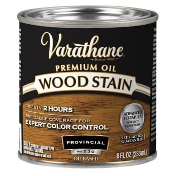 Image for Rust-Oleum Varathane® Premium Wood Stain, Provincial, Half-Pint, Case Of 4 from HD Supply