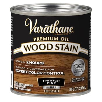 Image for Rust-Oleum Varathane® Premium Wood Stain, Ipswich Pine, Half-Pint, Case Of 4 from HD Supply