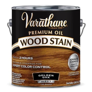 Rust-Oleum Varathane® High Solid Wiping Stain, Golden Oak, 1 Gallon, Case Of 2