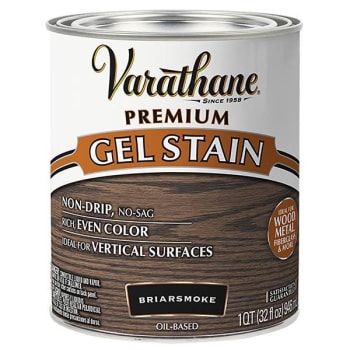 Image for Rust-Oleum Varathane® Premium Gel Stain, Briarsmoke, 1 Quart, Case Of 2 from HD Supply