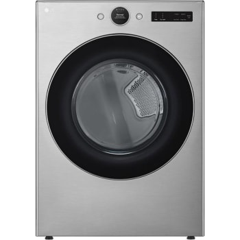 LG 7.4 Cubic Feet Ultra Large Capacity Electric Dryer With Sensor Dry And Turbosteam
