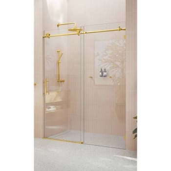 Image for Glass Warehouse Eclipse 60"x78" Frameless Glass Shower Doors Gw-Sld-60-Sb from HD Supply