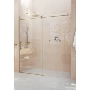 Image for Glass Warehouse Eclipse 72"x78" Frameless Glass Shower Doors Gw-Sld-72-Bb from HD Supply
