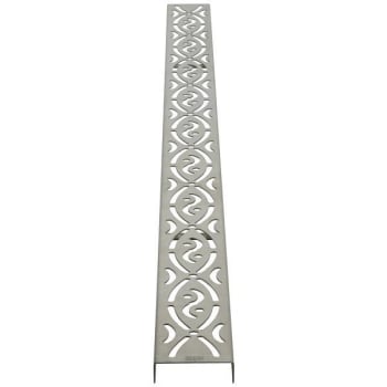 Zurn 40"Linear Shower Drain With Serenity Grate
