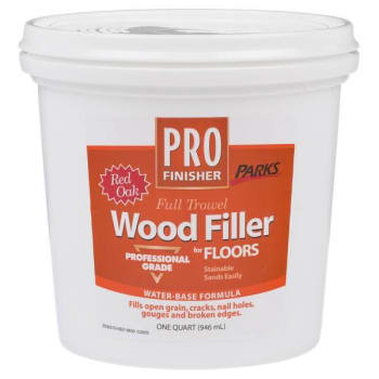 Image for Rust-Oleum Parks Pro Finisher Wood Filler, Red Oak, 1 Quart, Case Of 6 from HD Supply
