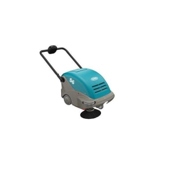 Image for Tennant Company S6 25" 635mm Battery Walk-Behind Sweeper from HD Supply
