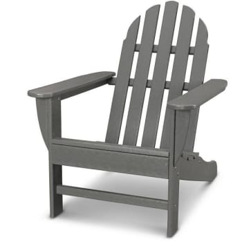 Cape Soleil  Verde Modern Adirondack Chair In Slate Gray