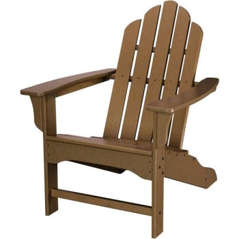 Cape Soleil Verde Adirondack Chair In Teak