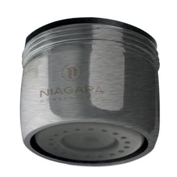 Image for Niagara 0.5 GPM Dual-Thread Needle-Spray Faucet Aerator Brushed Nickel (60-Pk) from HD Supply