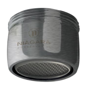Image for Niagara 1.0 GPM Dual-Thread Bubble-Spray Faucet Aerator In Brushed Nickel 60-Pk from HD Supply