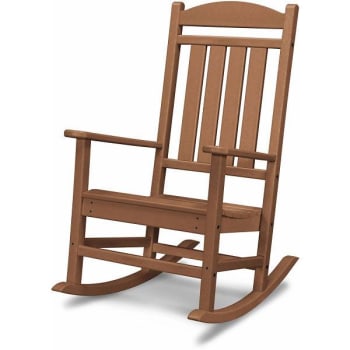 Image for Cape Soleil Verde Porch Rocker In Teak from HD Supply