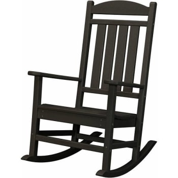 Image for Cape Soleil Verde Porch Rocker In Black from HD Supply