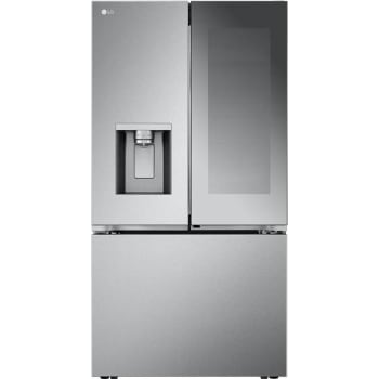 Image for LG ENERGY STAR® 26 Cu. Ft. 3- Door French Door Refrigerator With Smart Mirror Instaview And Ice Maker, Silver, ADA from HD Supply