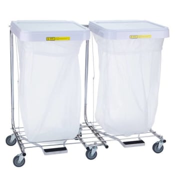 Image for R&B Wire Products® Double Medium Duty Hamper 35" High from HD Supply