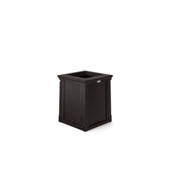 Image for Suncast Commercial® 35 Gallon Resin Customizable Garbage Can With Open Lid from HD Supply