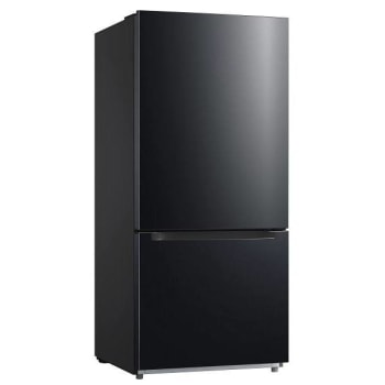 Image for Seasons® 18.7 Cu. Ft. Bottom-Freezer Refrigerator, Energy Star®, Black, With Icemaker, ADA from HD Supply