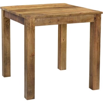 Image for Hanover Ravenna Natural Wood Dining Table, 36"h X 36"w X 36"l from HD Supply