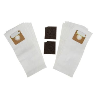 Image for Tennant Company Paper/Ply Vacuum Bag Package Of 12 from HD Supply