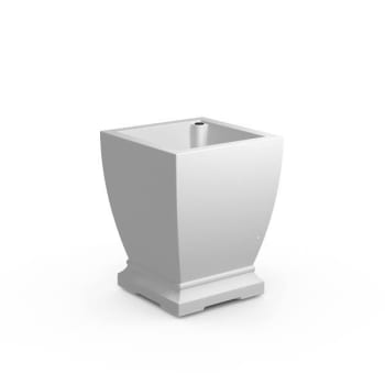Mayne Acadia 18" Tall Planter In White