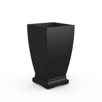 Mayne Acadia 28" Tall Planter In Black