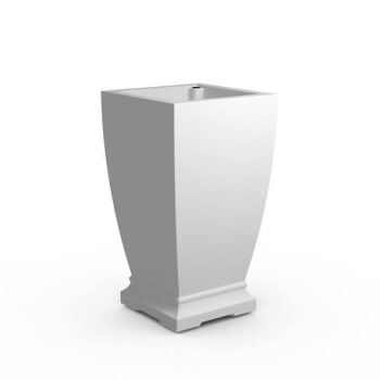 Image for Mayne Acadia 28" Tall Planter In White from HD Supply