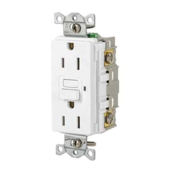 Image for Hubbell Wiring Commercial Self-Test Gfci Receptacle, 15a, White from HD Supply