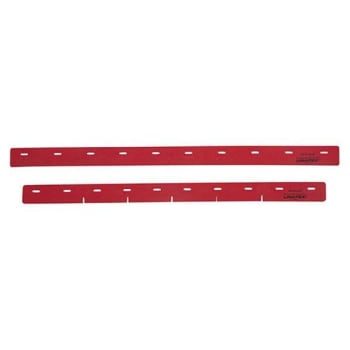 Image for Tennant Company Straight Squeegee Blade Kit 28cm Linatex Parabolic from HD Supply