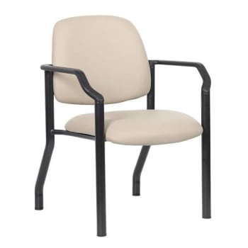 Image for Boss Office Products Heavy Duty And Comfortable Mid Back Guest Chair Beige from HD Supply