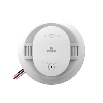 Image for Kidde Firex 5'' Combo alarm Hardwired Voice alerts W/ 10 yr battery Backup from HD Supply