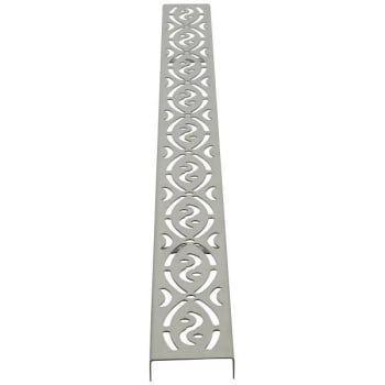 Zurn 36"linear Shower Drain With Serenity Grate