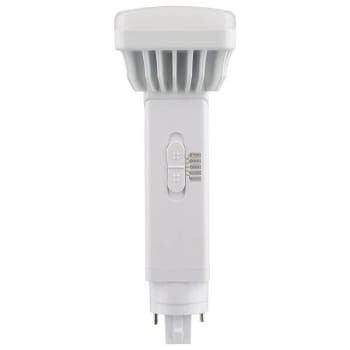 Image for SATCO 9 Watt PL 2-Pin Led, G24D Base, Selectable Cct, White, Package Of 10 from HD Supply