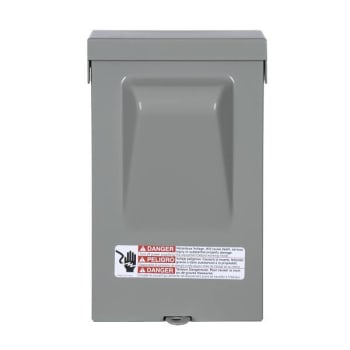 Image for Siemens 30 Amp Fusible Outdoor Ac Disconnect from HD Supply