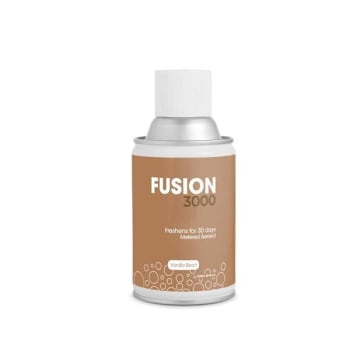 Fresh Products Fusion 3000 Metered Aerosol Refill 30-Day, Vanilla Bean, Case Of 12